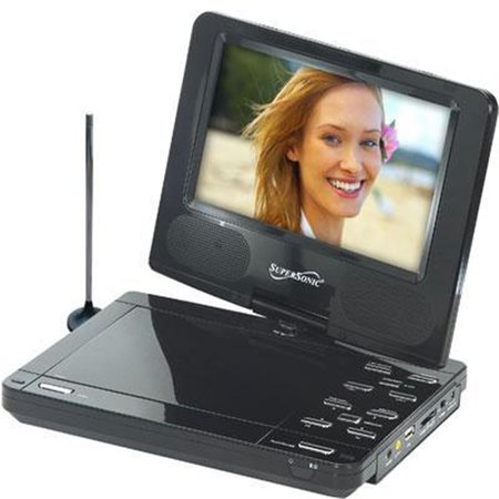 SUPERSONIC Supersonic SC-259 9 Inch Portable Dvd Player SC-259